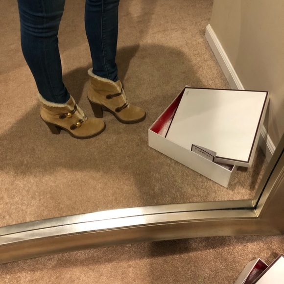 Coach Lenora booties 9 - Picture 6 of 8